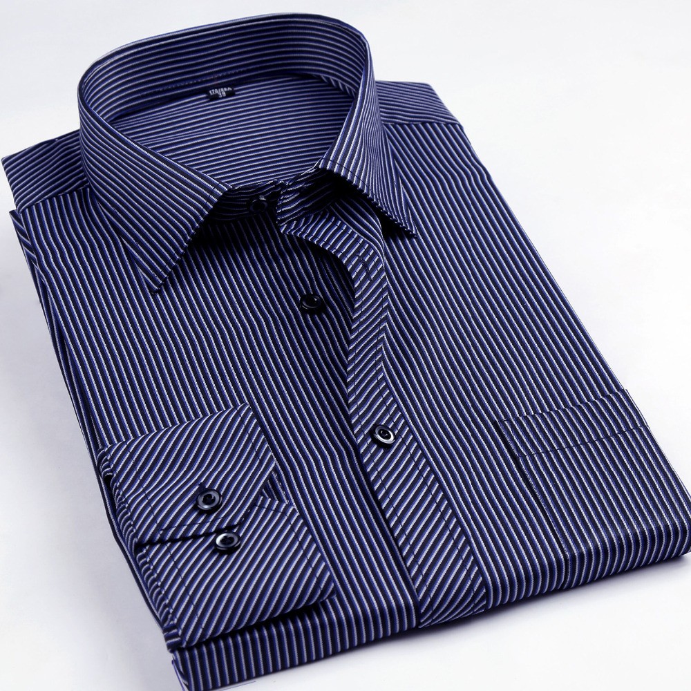 Mens Casual Striped Cotton Shirts