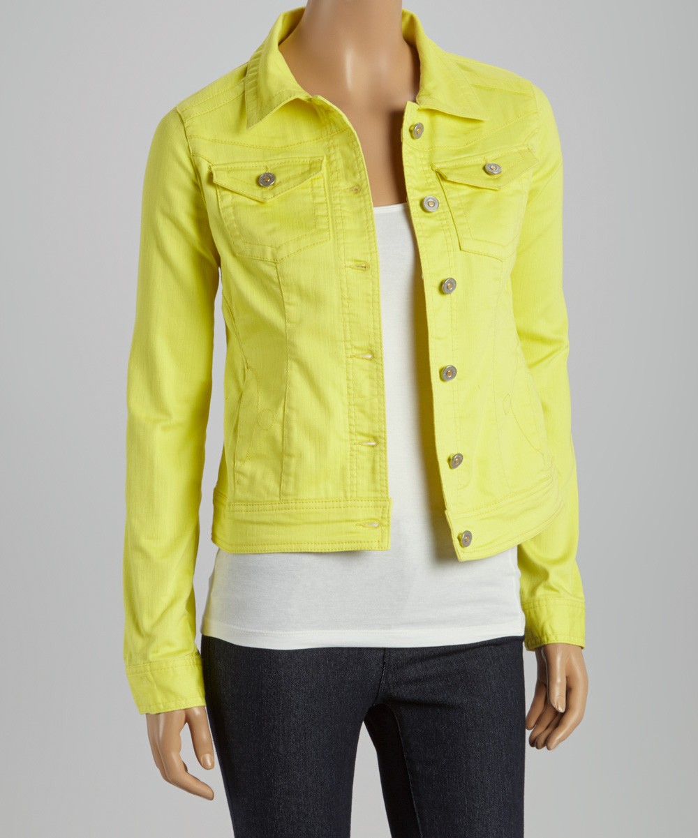 colored denim jackets womens