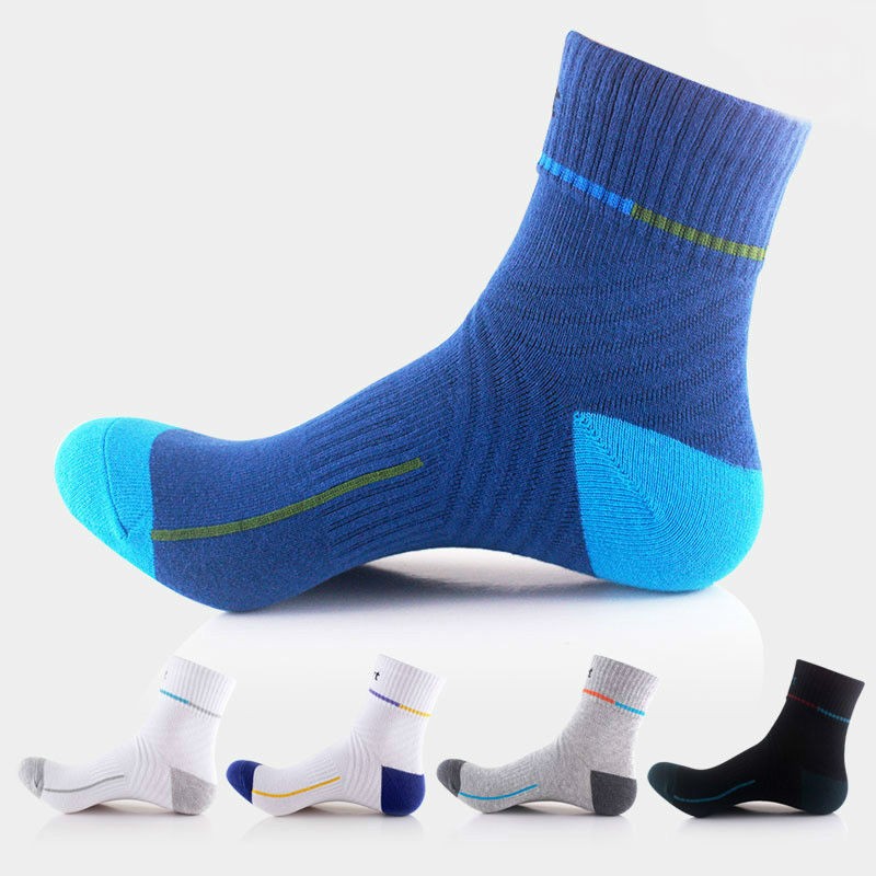 blue sports socks