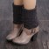 Fashionable Knit Leg Warmers Womens Socks  