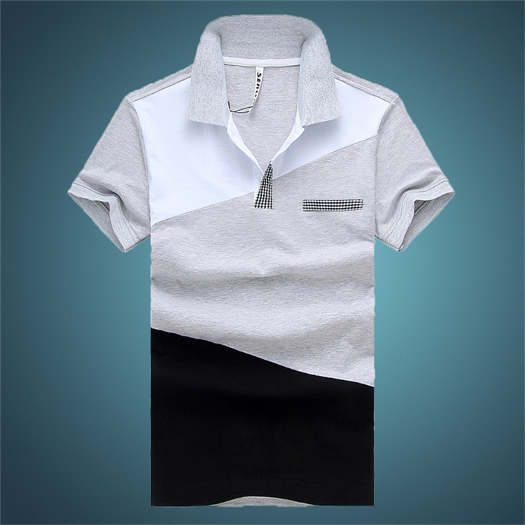 New Pattern Slim Fit Cotton Polo Tshirts 