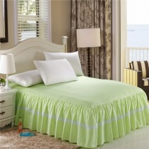 100% Cotton Flouncing Bed Cover