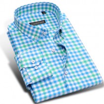 New Mens 100% Cotton Casual Slim Fit Shirts