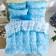 100% Polyester Blue Tree Print Comforter Sets - 1