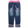 Girls New Fashion Printed Flower Jeans