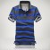 Mens Slim Fit Striped Pattern Casual Polos 