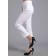 Womens High Waist Straight Casual Cotton Trousers  