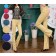 Womens Multicolour Bell Bottom Casual Trousers